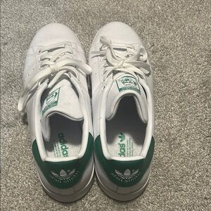 Stan Smith Adidas White and Green Retro Sneakers